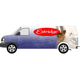 Advertising Examples   : Estridge Car Wrap