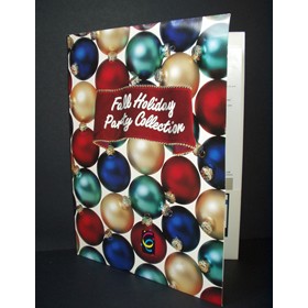 Advertising Examples   : Holiday Party Folder